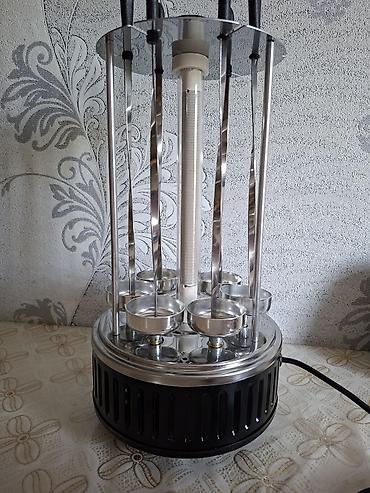 kabab aparati: Elektro şaşlık bişirici – 6 şişli, 1000 Vt Məhsul təsviri:real — 3