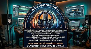 master: NCN Production – peşəkar səs və musiqi xidmətləri Təklif olunan — 2