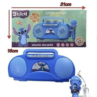hot wheels ajkula: Stitch karaoke bluetooth zvučnik zabava za celu porodicu!. stitch — 1