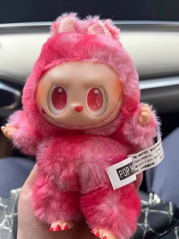 поводок для детей: Labubu 🧸 Карманная версия культовой игрушки 🔑 Можно повесить на ключи
