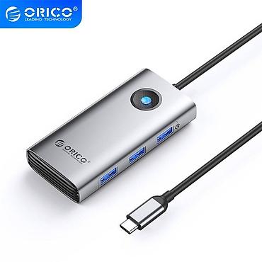dell notbuk: ⚡ ORICO PW11-6PCR-SV-EP – 6-in-1 USB Hub: GLAN + 2× USB3.0 + Type-C + — 1