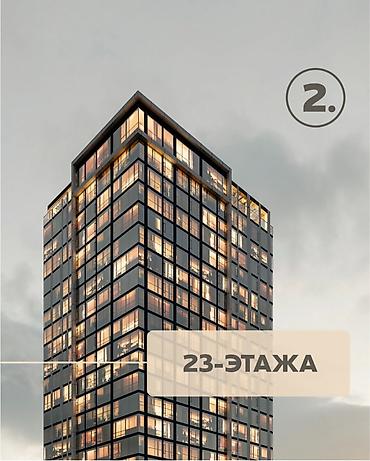 residence: 4 комнаты, 128 м², Золотой квадрат Элитка, 6 этаж, ПСО (под самоотделку) — 3