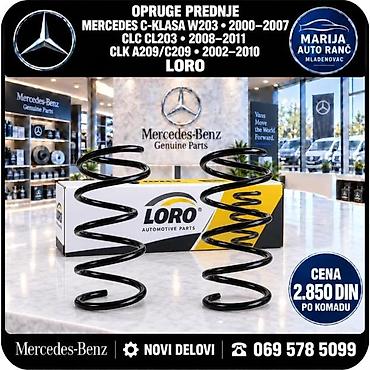 alat za opruge amortizera: AMORTIZERI MERCEDES C KLASA W203 PREDNJI 7GOD | Amortizeri mercedes — 5