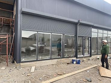 Откатные ворота: Откатные ворота из сэндвич‑панелей с автоматикой - Полотно — 93