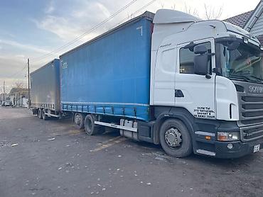 волва тадем: Тягач, Scania, 2010 г., Тентованный — 2