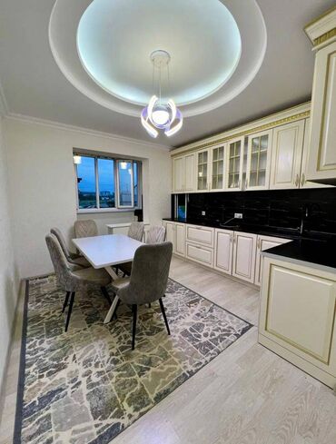 сдается 2 комнатная квартира в джале: 3 комнаты, 100 м², Элитка, 2 этаж, Евроремонт