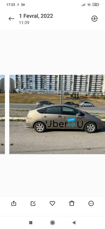 rayonlara taksi xidməti: Uber Premium parka suruculer teleb olunur. 25 yaşdan uxarı,suruculuk