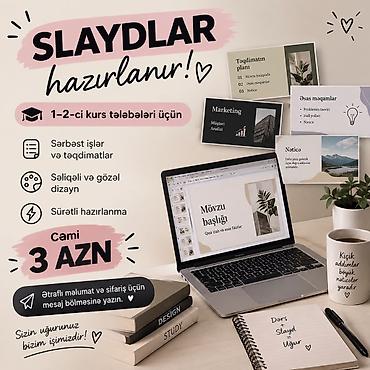 pulsuz it per page 40: Slaydlar hazırlanır! - 1–2-ci kurs tələbələri üçün - Sərbəst işlər və — 1