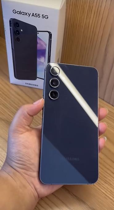 samsung galaxy tab a9 plus: Samsung Galaxy A55 5G, rəng - Göy, İki sim kartlı — 1