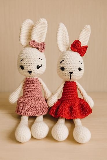 Digər oyuncaqlar: Əl işi amigurumi dovşan oyuncağı — 1