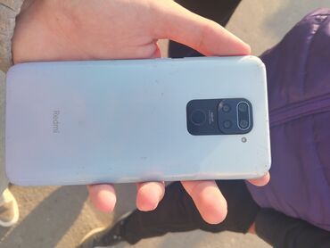 Redmi: Redmi, Redmi Note 9, Б/у, 64 ГБ, цвет - Голубой, 2 SIM