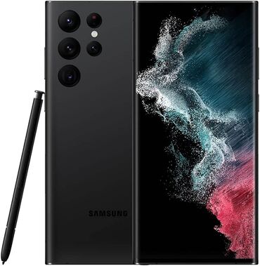 samsung galaxy s20 ultra: Samsung Galaxy S22 Ultra | 256 GB | rəng - Qara | İki sim kartlı