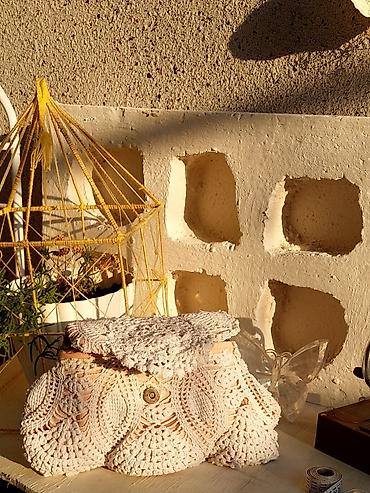 Çantalar: Əl işi toxuma çanta Instagram:@art_form.design - Material: pambıq — 4