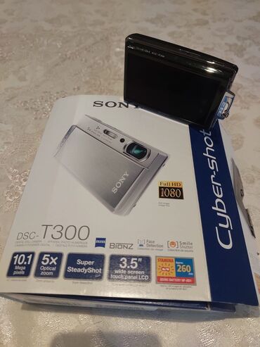 Yeni Sony Cybershot DSC-T300 rəqəmsal kamerası ilə anı çəkin. Bu