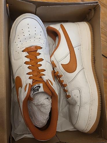 rezin bot: Nike Air Force 1 Low – kişi idman ayaqqabısı - Model: Nike Air Force — 1
