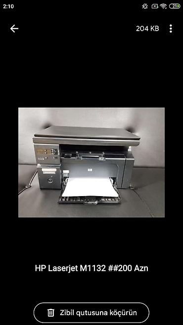 Printerlər: 2ci el her model printerlerin satisi temiri katriclerin dolumu — 6