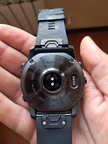Smart saatlar: Garmin Fenix 7X Solar multisport ağıllı saat Xüsusiyyətlər: - Günəş — 4
