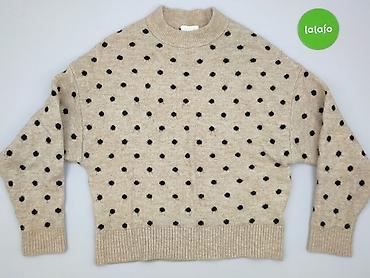 sweter w kropki: H&M, Sweter damski, rozmiar S — 2