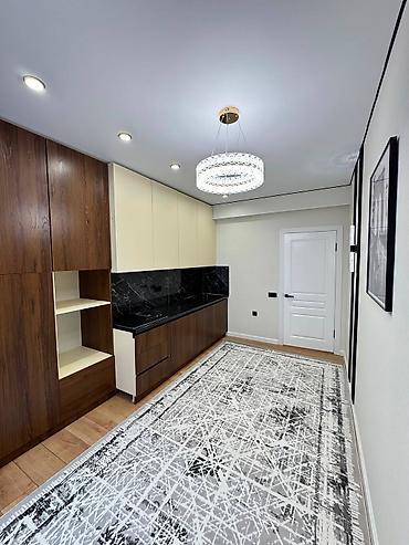 алтын казык ж м: 1 комната, 45 м², Элитка, 7 этаж, Евроремонт — 3