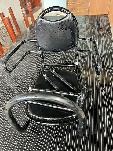 barmaqlıq: Uşaq üçün velosiped oturacağı (metaldan) - Material: qalın metal boru — 1