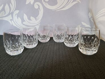 Čaše: Casice kristal nove za zestoko pice iz 70,80ih. Casice,sve na njima — 9