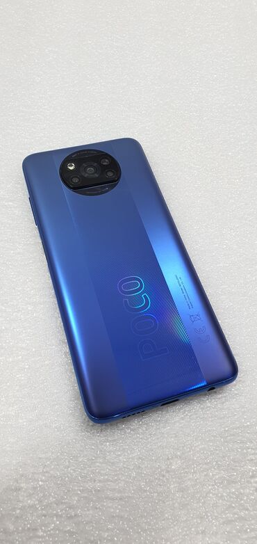 купить игровой телефон: Poco X3 Pro, Б/у, 256 ГБ, цвет - Голубой, 2 SIM