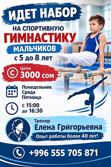 Набор на спортивную гимнастику для мальчиков 5–8 лет. - Тренировки