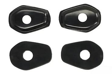 nextgen headlight restoration kit: Crne metalne podloške nepravilnog oblika sa centralnom kružnom rupom — 1