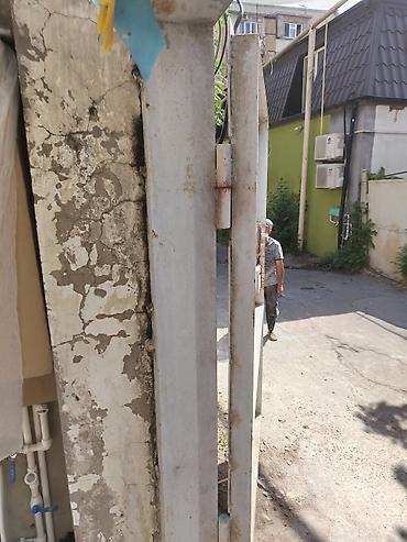 Həyət darvazaları: Metall darvaza və çərçivə komplekti - Material: qalın divarlı metal — 3