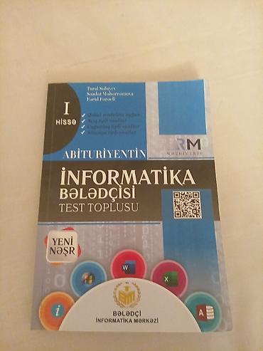 İnformatika beledci kitan ozumde 2 dene olub deye isletmemisem