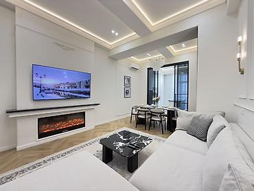 centr park: 4 комнаты, 130 м², Южная Магистраль Элитка, 11 этаж, Дизайнерский ремонт — 1