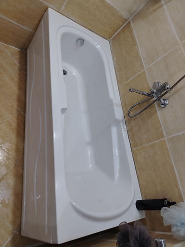 hamam kalonka: Akril vanna – kompakt model - Material: yüksək keyfiyyətli akril — 2