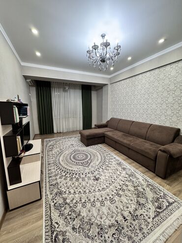 квартира нижный джал: 1 комната, 48 м², Индивидуалка, 12 этаж, Евроремонт