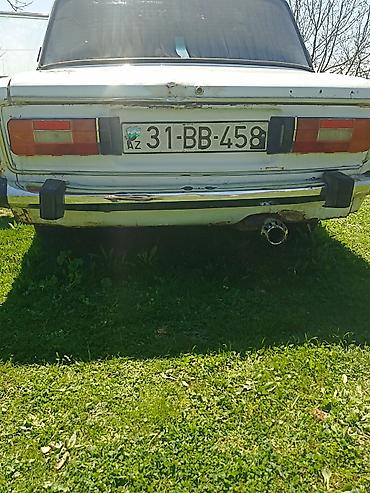 VAZ (LADA): VAZ 2106, ağ rəng, sedan gövdə. - Mühərrik: benzin, karbüratorlu — 8