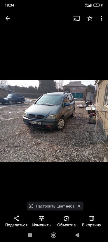 Opel: Opel Zafira: 2000 г., 1.6 л, Механика, Бензин, Минивэн