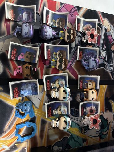 кукальный домик: Фигурки из киндер джой с коллаборацией ОСД( очень странные дела )