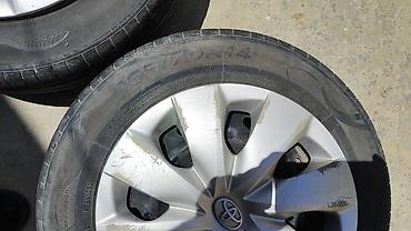 tekerler type 1: Toyota 14" təkər dəsti - Komplekt: 4 ədəd şin + 4 ədəd dəmir disk + 4 — 4