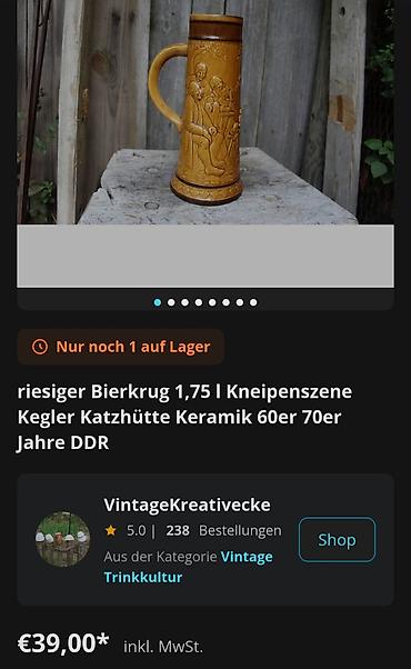 Čaše: Krigla nova 2,2L,rastal Nemacka iz 1970/80te.god. Nemacka velika na lalafo.rs — 4 Čaše: Krigla nova 2,2L,rastal Nemacka iz 1970/80te.god. Nemacka velika — 4