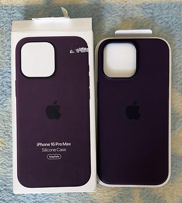 12 pro max kabro: Məhsul: iPhone 16 Pro Max üçün Apple Silicone Case (MagSafe) - Rəng — 1