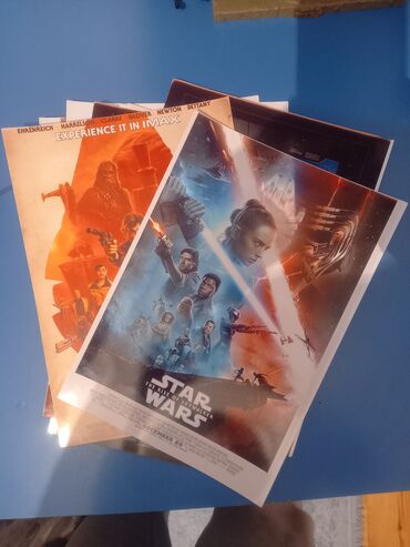 2 ci əl velosiped: Star wars poster
1 azn her biri