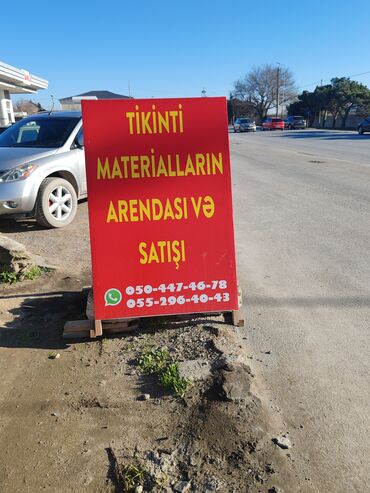 ev qapillari: Tikinti materialların arendasi və satışı cornu pollarin satışı lesanin