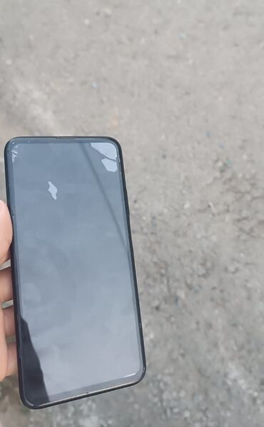 qiriq ekran: Huawei Y9s, 128 GB, rəng - Qara, Qırıq, Düyməli, Sensor