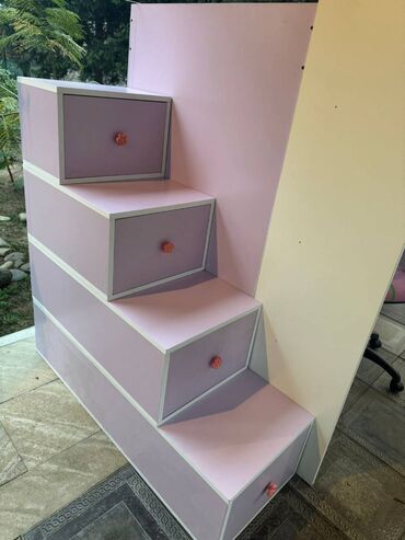 Uşaq və gənc otağı üçün dəstlər: Az işlənilmiş Qız uşağı üçün Kravatlı mebel dəsti, kreslo ilə birlikdə — 8