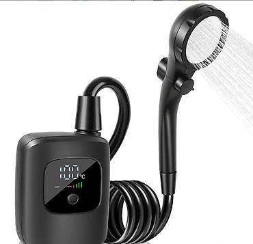 баня душ: Походный переносной душ с аккумулятором Electric Outdoor Shower Душ — 8