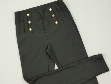 legginsy woskowane z wysokim stanem: Leggings, Legginsy Eleganckie damskie, rozmiar S