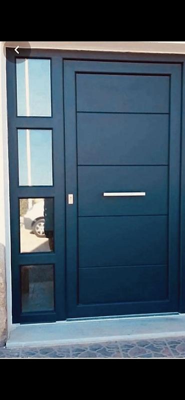 avropa qapi: Metalkonstruksiya giriş qapıları və darvazalar - Material: qalın — 3