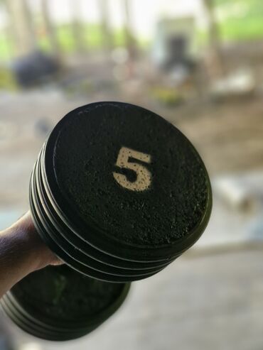 спорт товары: Гантели, Вес: 15 кг, Новый