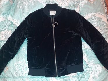 демисезонные куртки с капюшоном: Gödəkçə S (EU 36), rəng - Qara