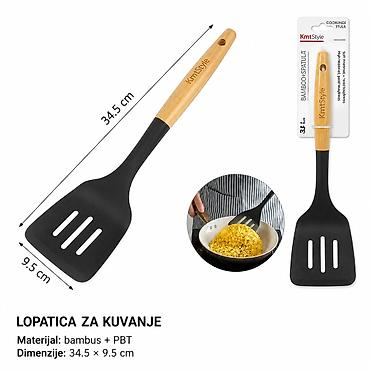 KMT Bambusova drška za cediljku 2406964 Praktična kuhinjska