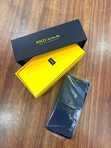 gunes paneli kamera: Poco X4 Pro 5G, 256 GB, rəng - Qara, Sənədlərlə — 6